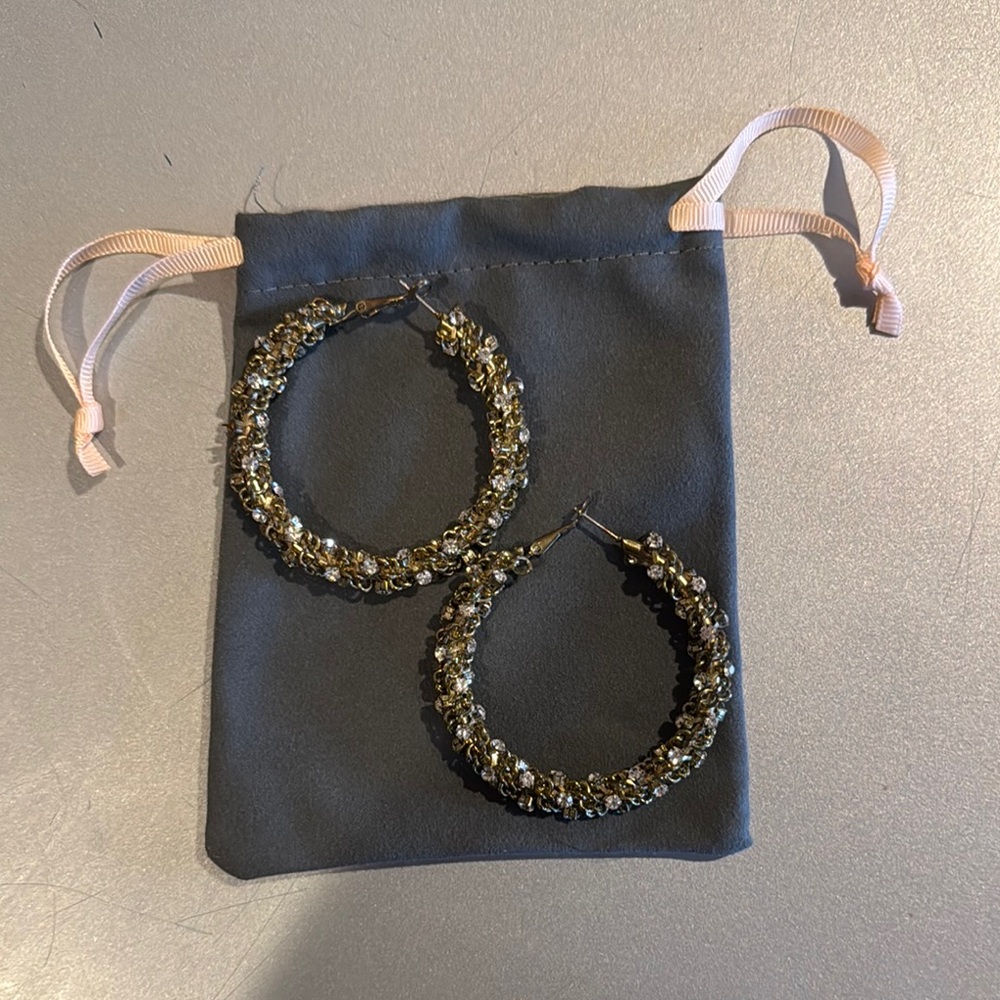 Elegant Gold Hoop Earrings